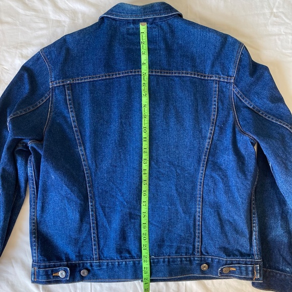 Vintage Silver Spur Western Wear Denim Blue Jean Jacket Men's Size Large - Picture 7 of 9